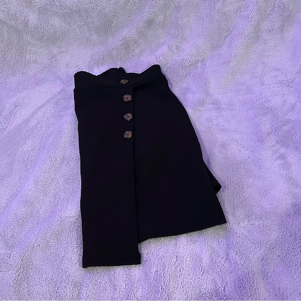 Button Mini Skirt - Picture 3 of 3